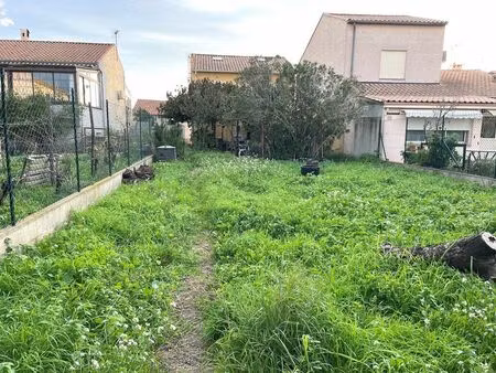 vente terrain 206 m² servian (34290)