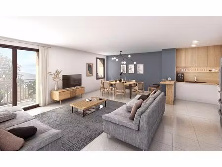 vente appartement 3 pièces 77 m² veyrier-du-lac (74290)