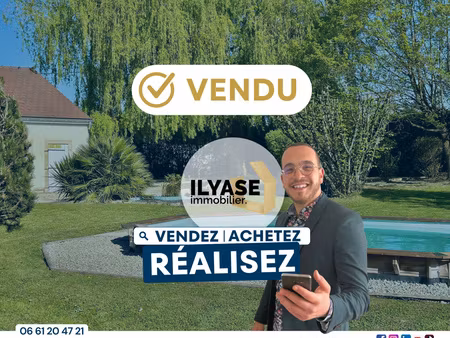 maison 130 m² | 3 ch | 1714 m² | piscine | garage