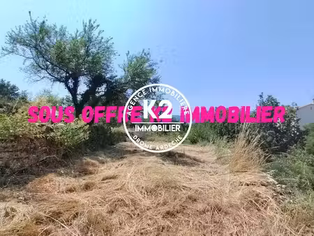 vente terrain 3638 m² à coux (07000)  38 000 €