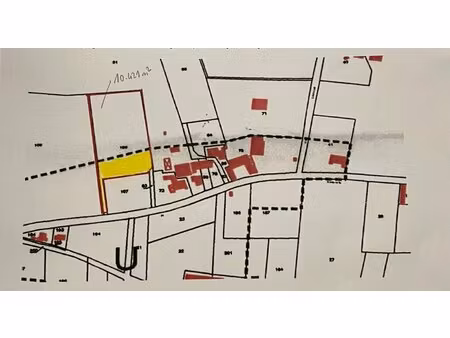 achat terrain 10 404m² dieulivol 33580