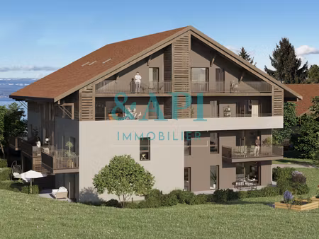 vente appartement 2 pièces 41.2 m² à saint-paul-en-chablais (74500)  208 000 €