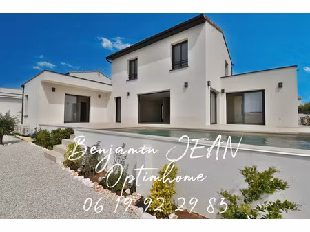 maison f5 contemporaine à vendre à sérignan – à 800m des plages !