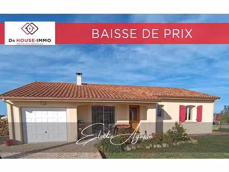 vente maison 4 pièces 84 m² à naussannes (24440)  179 000 €