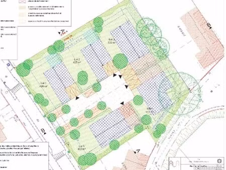 terrain 500 m² saint didier de formans