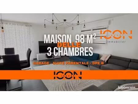 maison 5 pièces 98 m²