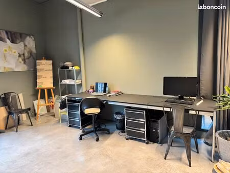 bureau en coworking dans agence d'architecture