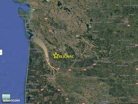 terrain à bâtir à reignac (33860) sur 6214 m2 avec certificat d’urbanisme + 2810 m2 dans l