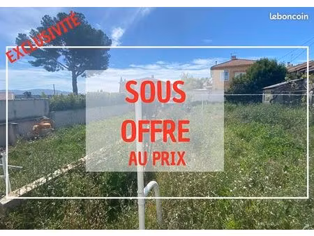 terrain 389 m² plan de cuques