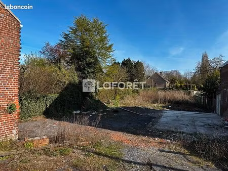 terrain 1202 m² douai