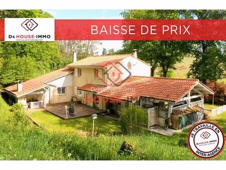 baisse de prix - tabanac - au calme et proche commodités - maison 140 m² env habitables su