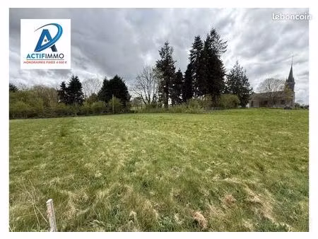 terrain 973 m² sainte-opportune