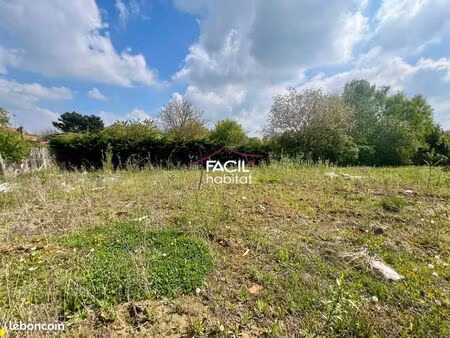 terrain 768 m² évin-malmaison