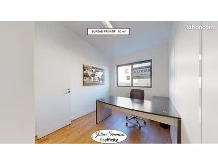bureau 10 m²