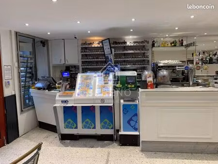 bar  fonds de commerce  tabac 133 m² chaumes-en-brie