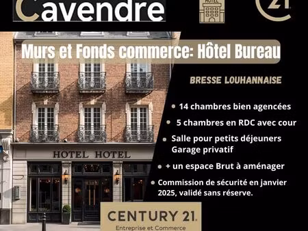 fonds de commerce 1 m² louhans