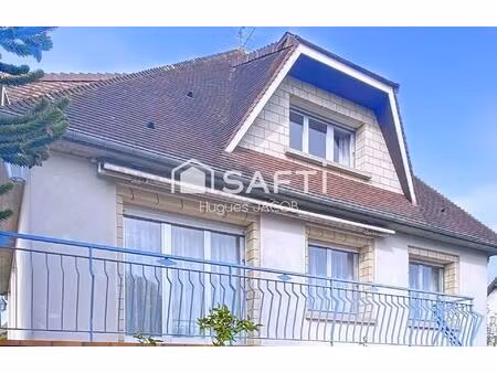 maison individuelle avec sous-sol complet  jardin bien exposé et 4 chambres
