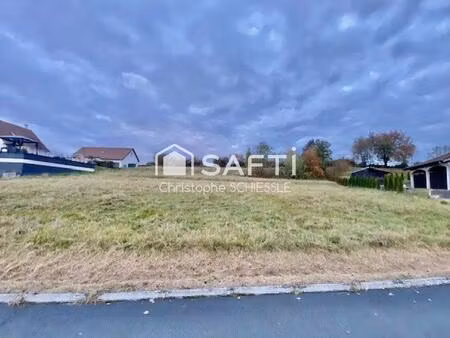 vente terrain 1500 m² faverois (90100)