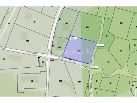 terrain de 1 646 m² à les chavannes-en-maurienne
