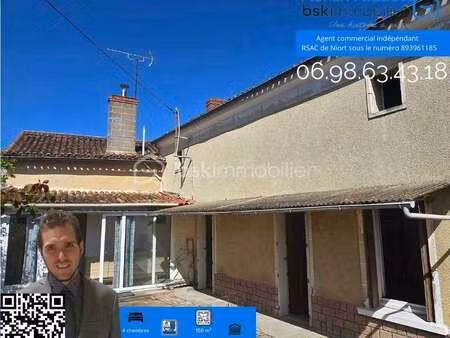 vente maison à saint-martin-de-sanzay (79290) : à vendre / 150m² saint-martin-de-sanzay