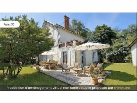 vente maison 8 pièces 263 m² le pizou (24700)