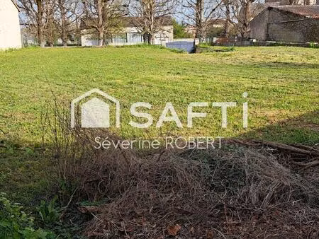 vente terrain 908 m² loudun (86200)