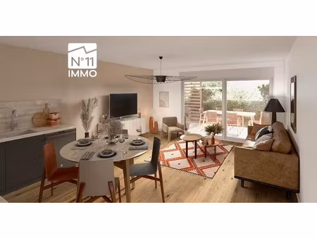 achat appartement 2 pièces 47m² inzinzac lochrist 56650