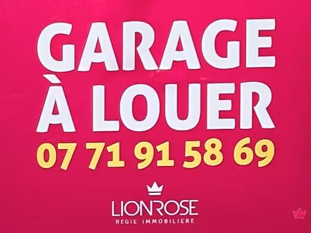 garage fermé feyzin