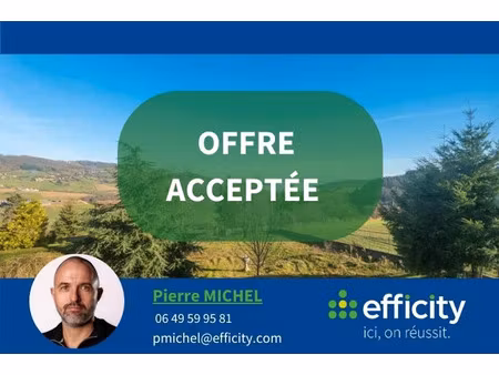 vente appartement 3 pièces 55.4 m² à montrottier (69770)  54 000 €