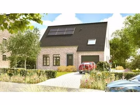 villa neuve énergétique avec une belle vue sur la verdure.