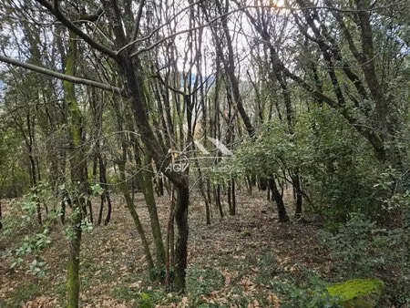 au calme  terrain de 1032m² boisé