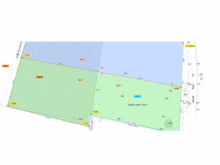 vente terrain 1659 m² la croix-en-touraine (37150)