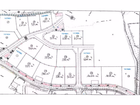vente terrain à neau (53150) : à vendre / 1071m² neau