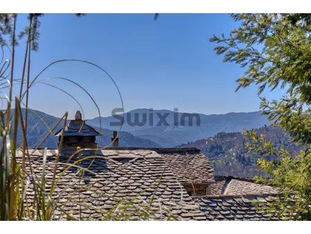 mas cévenol dominant la vallée