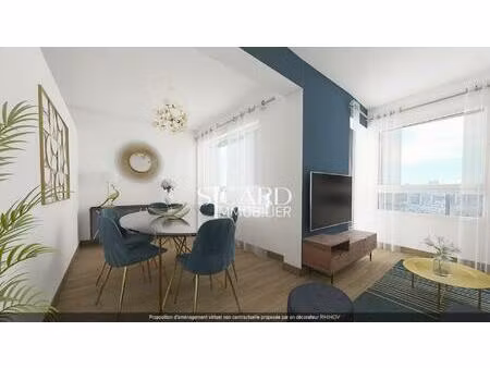 lumineux avec vue dégagée sur paris