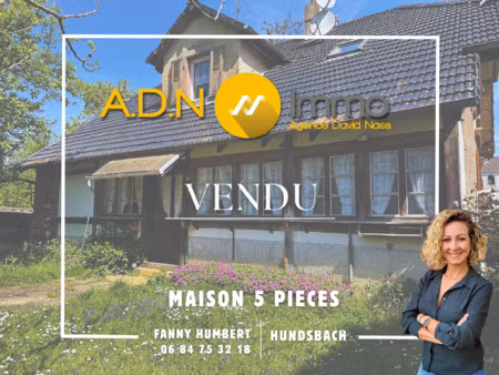 beau potentiel pour cette maison individuelle à hundsbach