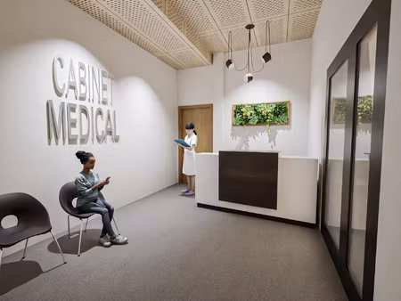 à louer local commercial neuf lot 7 b emplacement no1