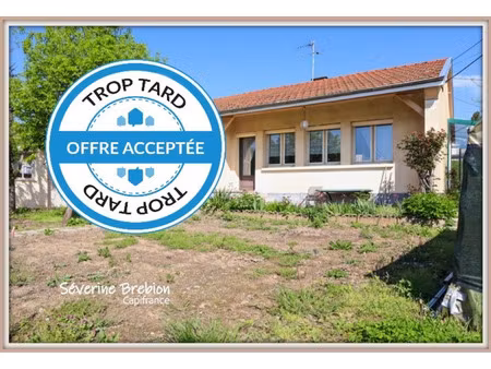 maison à vendre la monnerie le montel 5 pièce(s) 78m2 99 500€