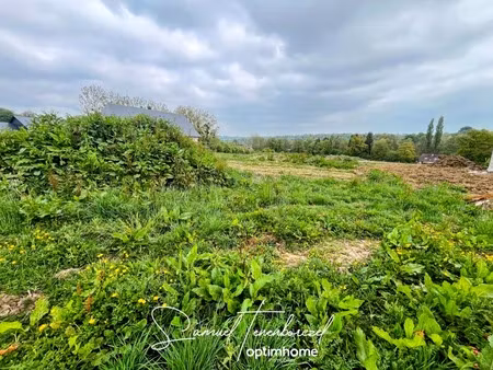 terrain de 1100 m² à clarbec  proche pont-l’évêque et de la côte fleurie