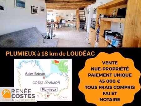 vente à terme occupée sur 72 mois - loudeac (22600)