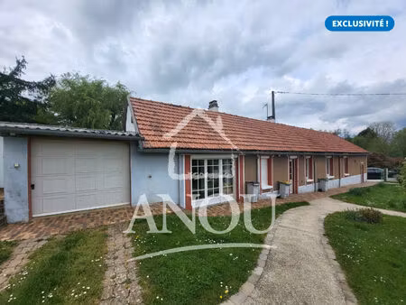 plain-pied entretenu avec jardin clos  garage - dpe c