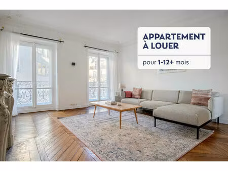 joli 2 chambres avec balcon à proximité des champs elysées