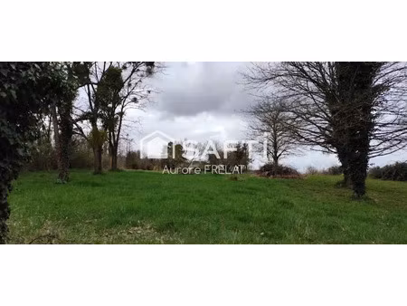 vente terrain 1500 m² à brizay (37220)  43 000 €