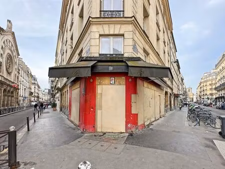 boutique d'angle à louer en plein coeur du 9ème arrondissement