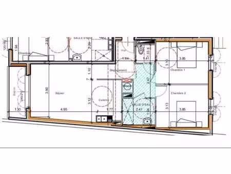 bel appartement t3 à taradeau  cœur de la provence