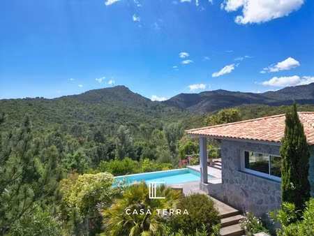 flora - villa avec vue mer et maquis / canella favone