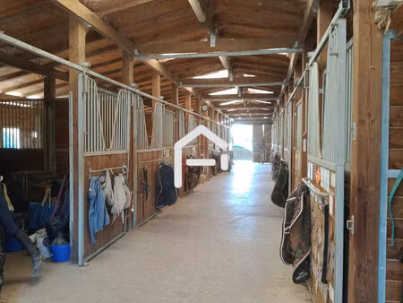 centre équestre sur 9 hectares de terrain !