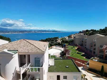 appartement en dernier étage avec vue mer panoramique – horizon bleu  théoule-sur-mer