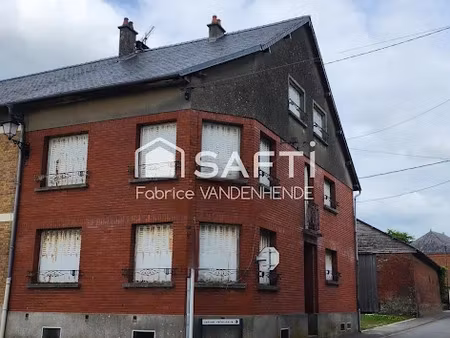 vente maison 6 pièces 137 m² à brunehamel (02360)  46 000 €