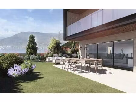 vente appartement contemporain 3 chambres avec jardin privatif et vue mer – éze